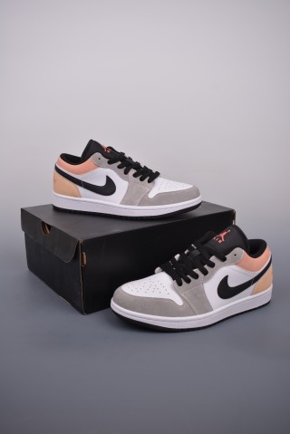 Air Jordan 1 Low 'Black / White / Grey' view 5