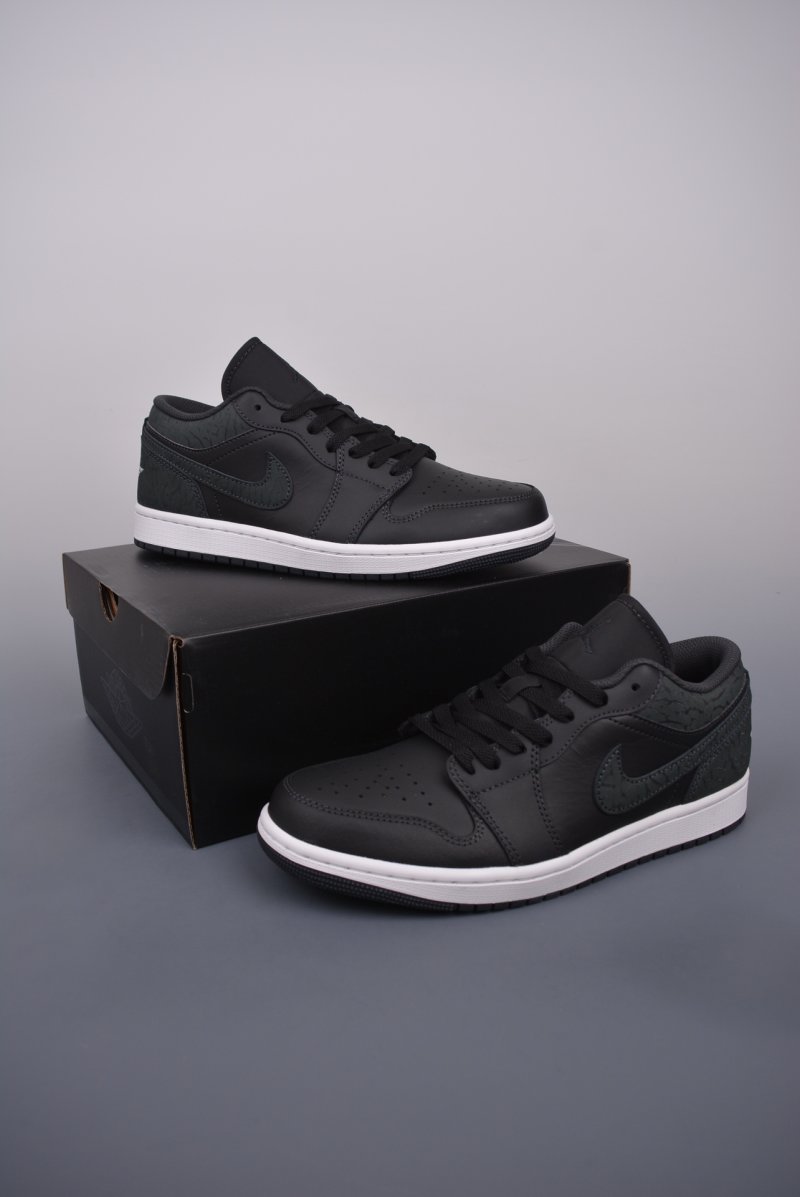 Air Jordan 1 Low 'Black' view