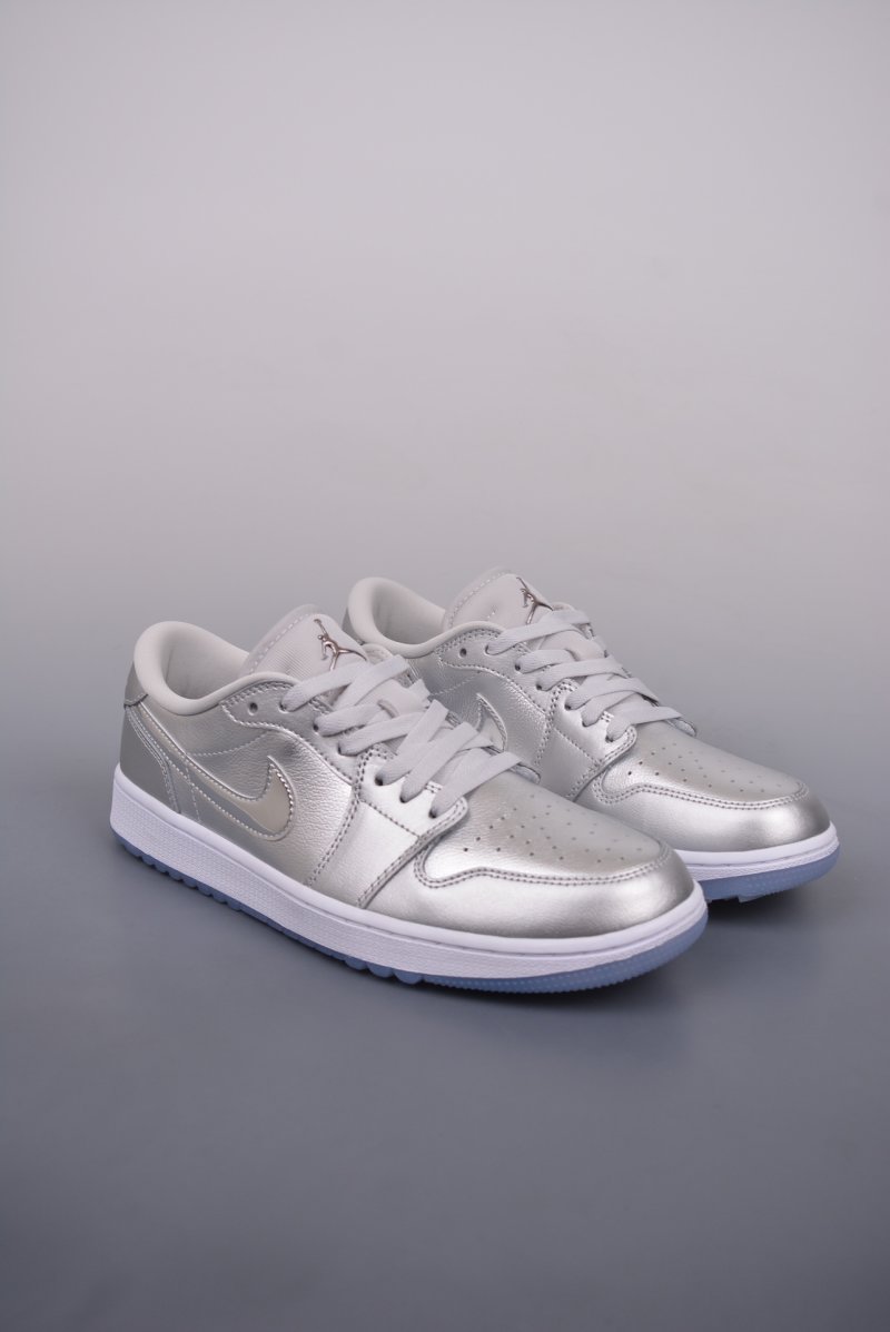 Air Jordan 1 Low 'Metallic Silver'