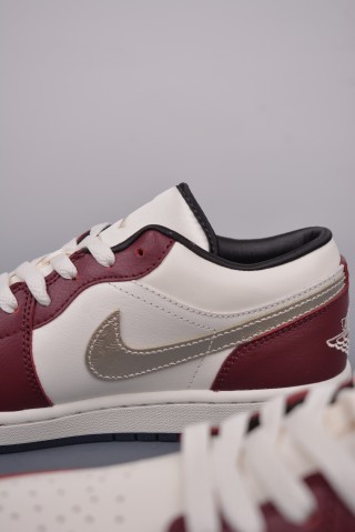 Air Jordan 1 Low 'Gold' view 8