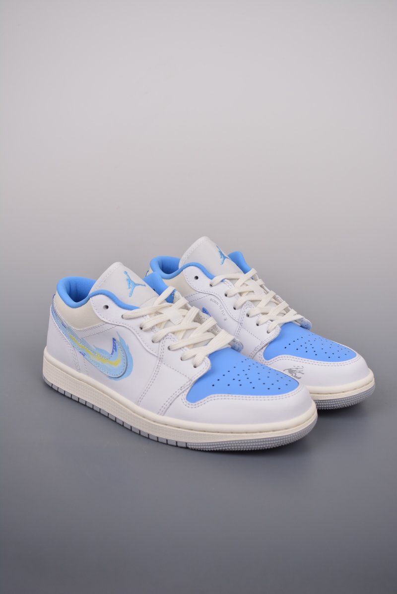 Air Jordan 1 Low 'White / Blue'