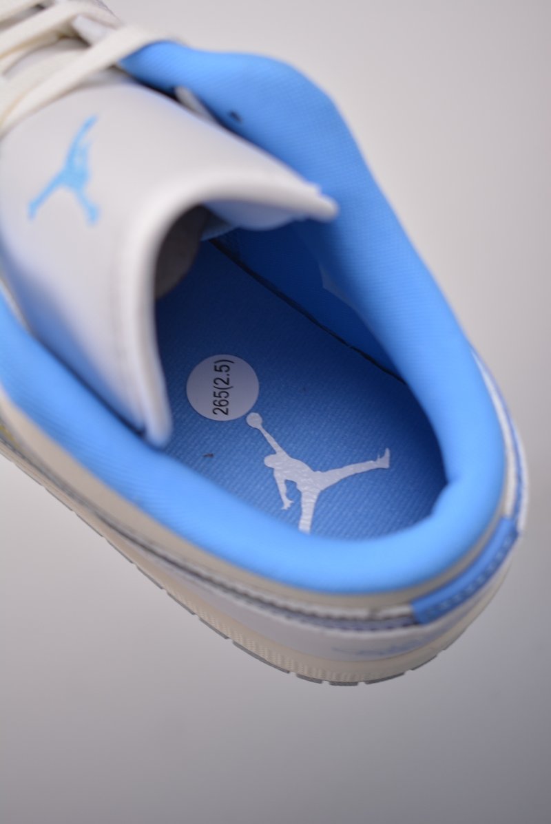 Air Jordan 1 Low 'White / Blue' view