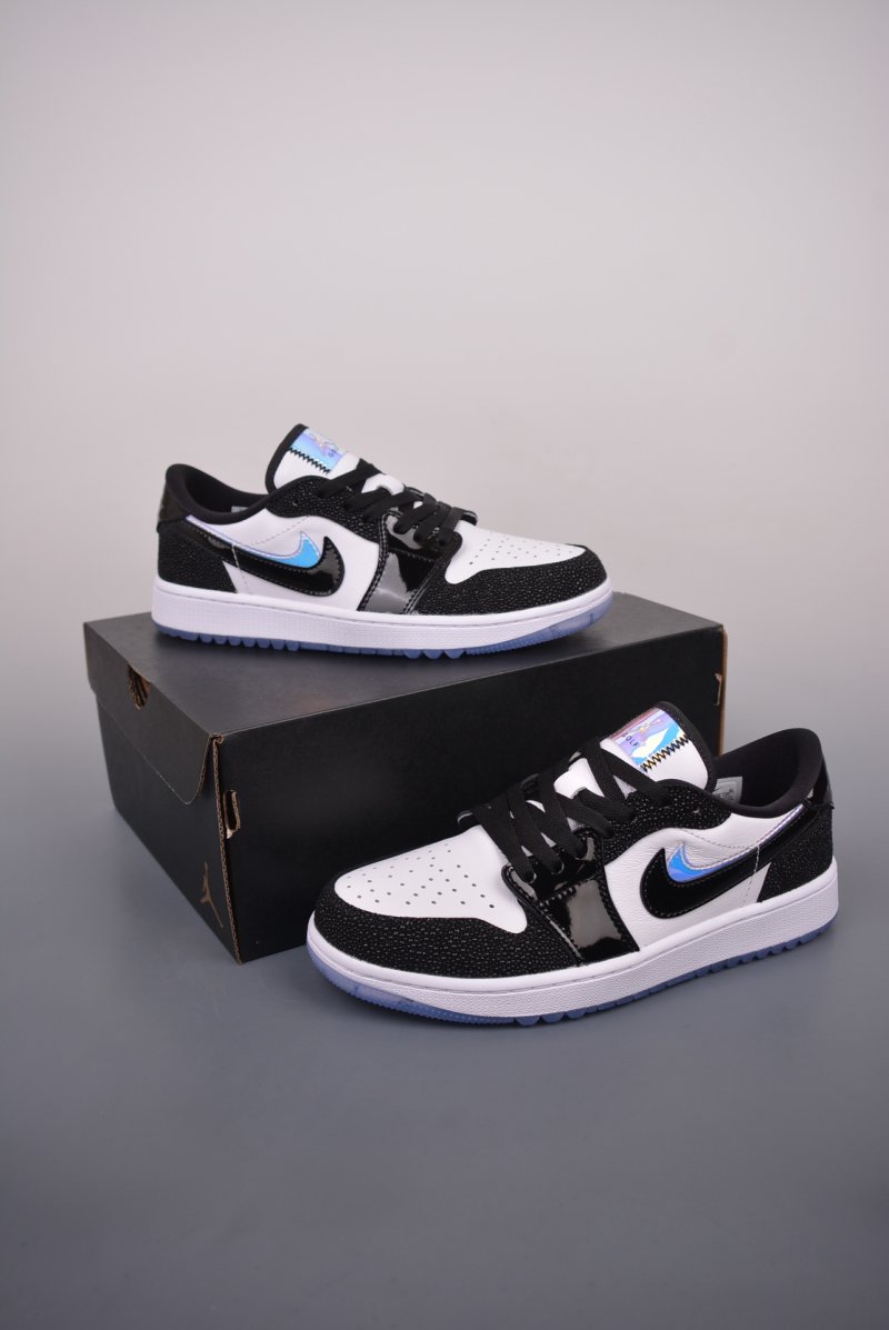 Air Jordan 1 Low 'Black' view