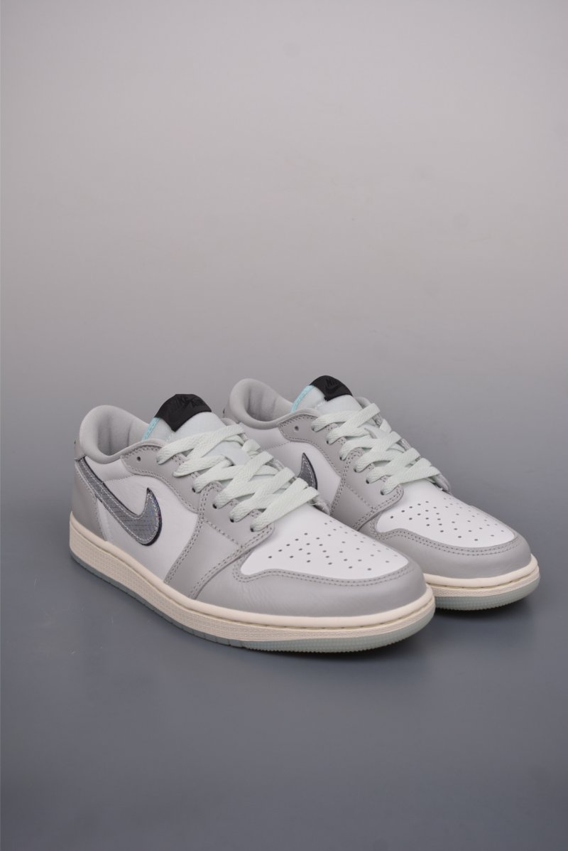 Air Jordan 1 Low 'White / Grey'