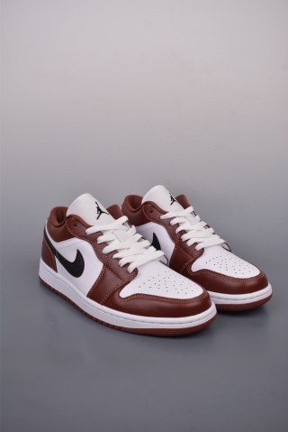 Air Jordan 1 Low 'White / Black / Red' view 1