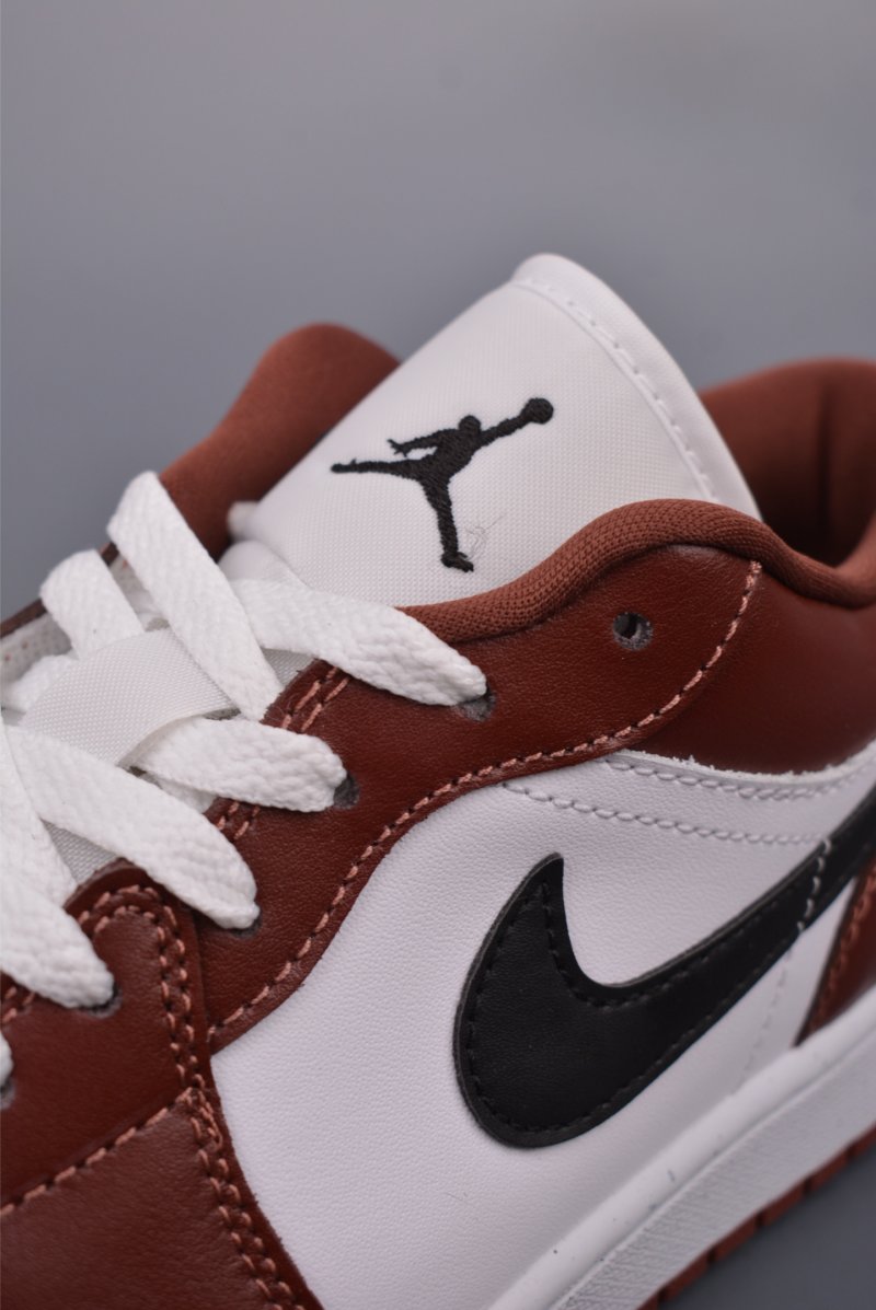 Air Jordan 1 Low 'White / Black / Red' view