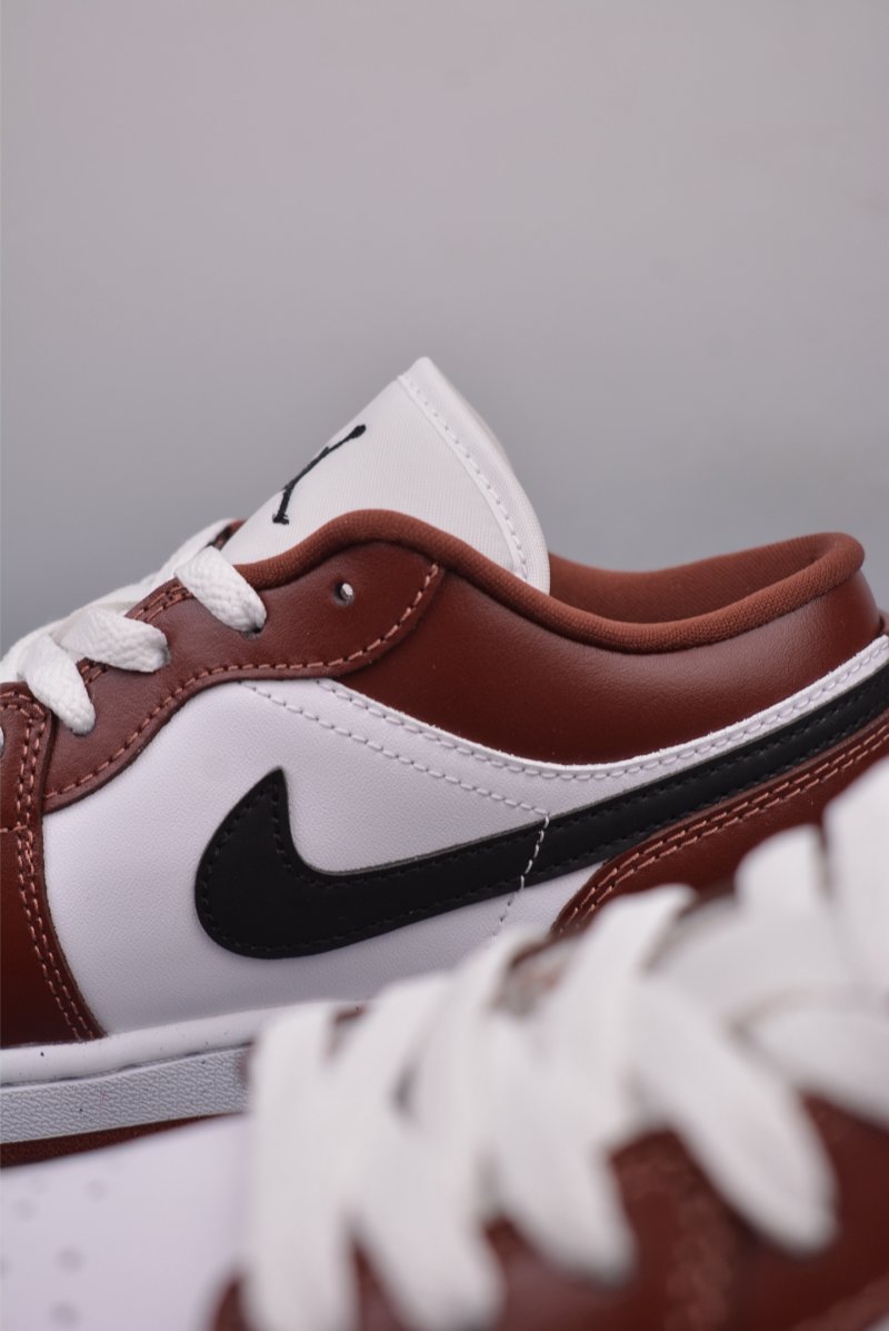 Air Jordan 1 Low 'White / Black / Red' view