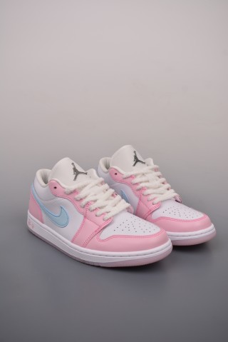 Air Jordan 1 Low 'Ice Cream Blue / Pink' view 1