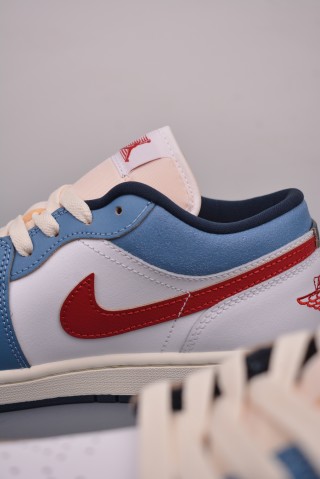 Air Jordan 1 Low 'Navy Blue' view 8