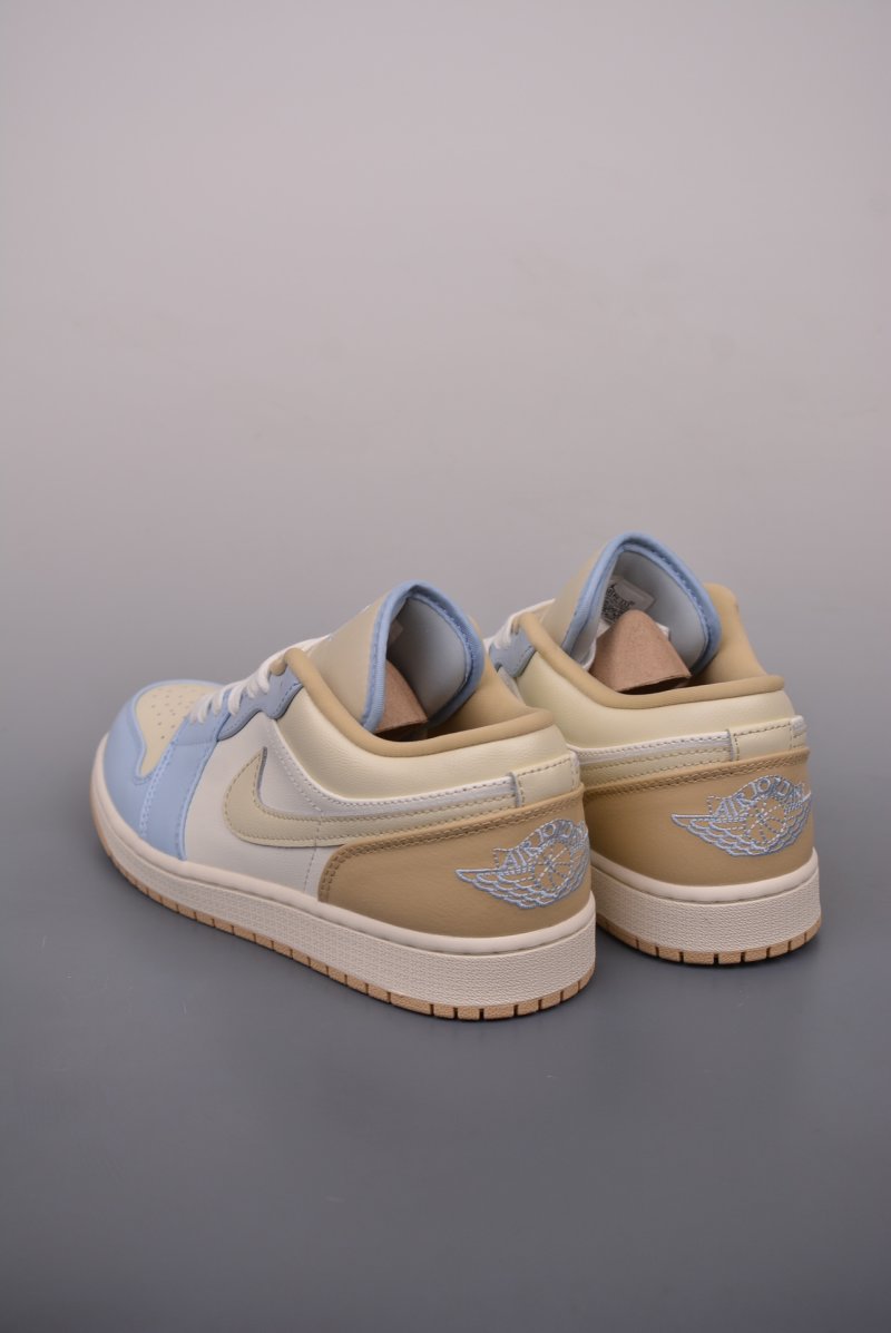 Air Jordan 1 Low 'White / Brown' view