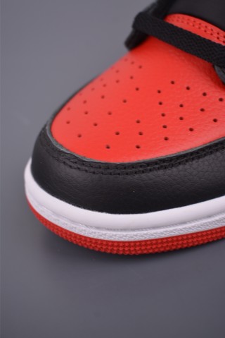 Air Jordan 1 Low 'Black / Red' view 6
