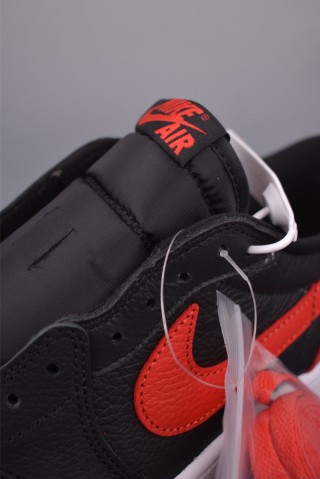 Air Jordan 1 Low 'Black / Red' view 7
