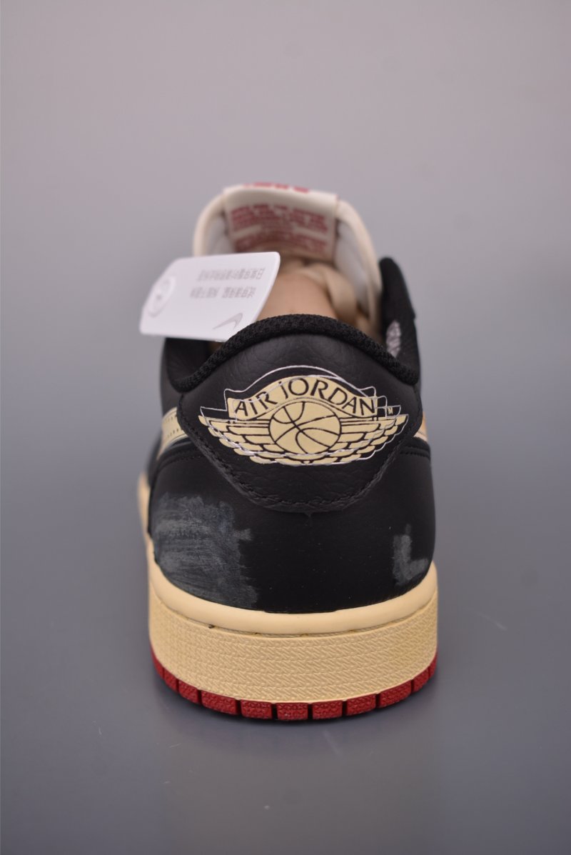 Air Jordan 1 Low 'White / Black / Red' view