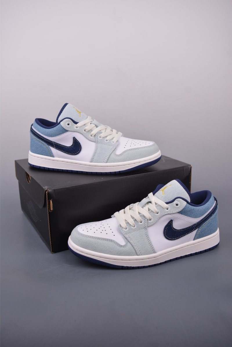 Air Jordan 1 Low 'Washed Denim' view