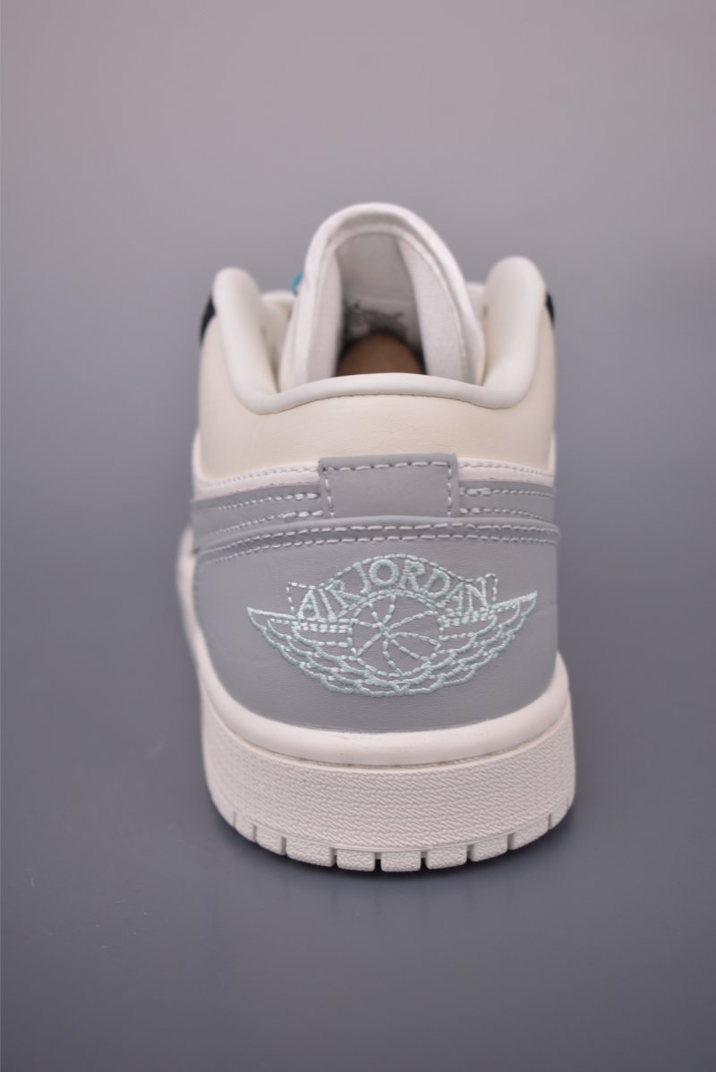 Air Jordan 1 Low 'White / Black / Grey' view