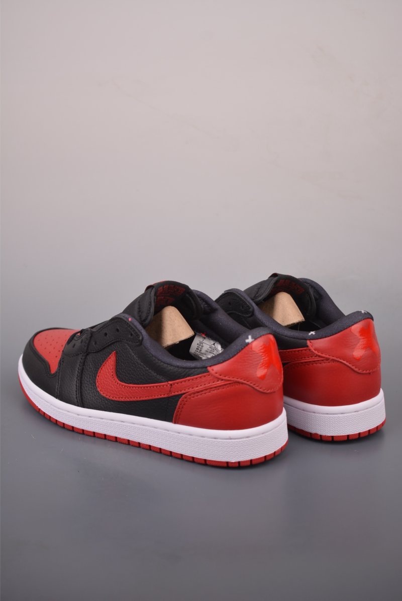 Air Jordan 1 Low 'Black / Red' view
