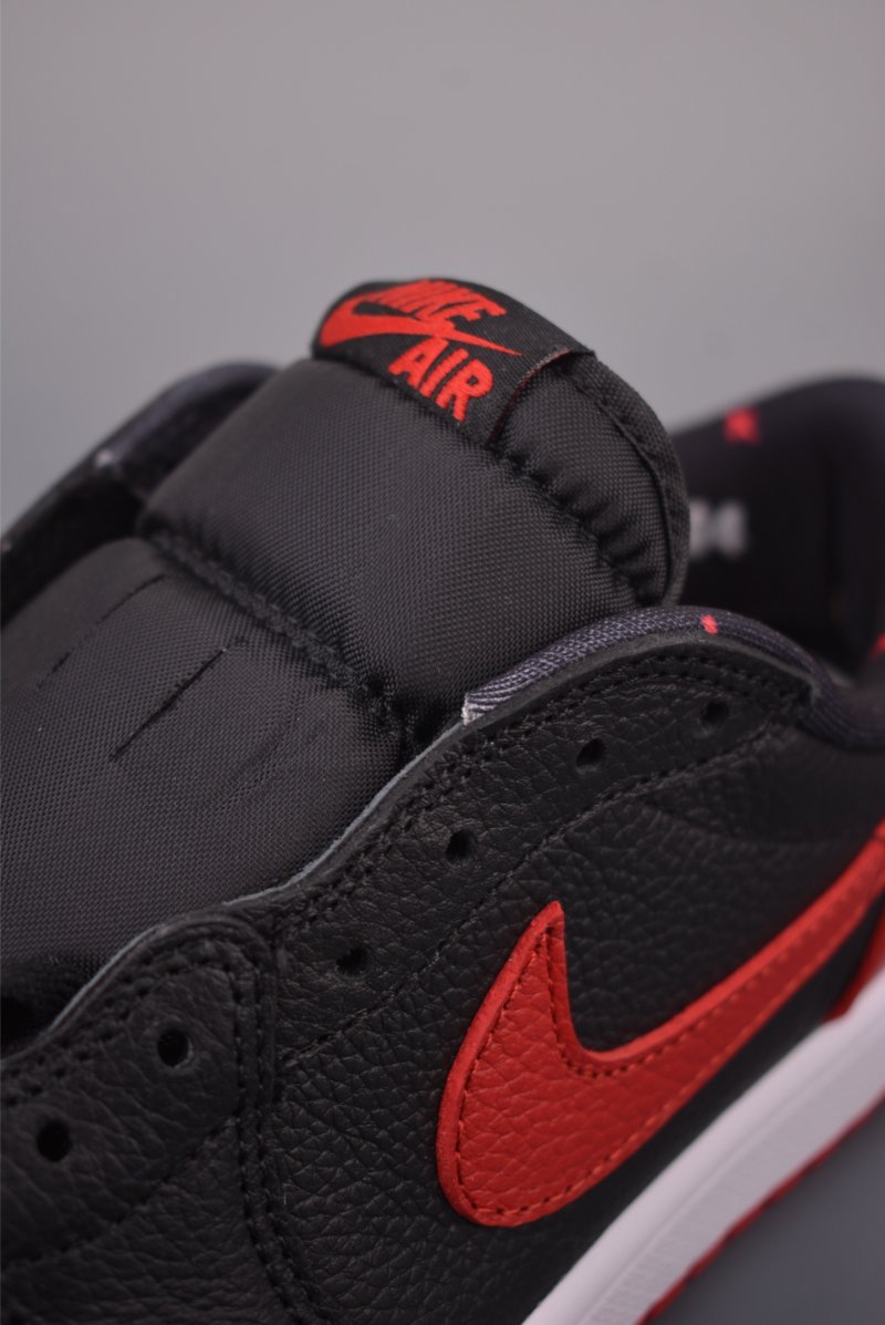 Air Jordan 1 Low 'Black / Red' view