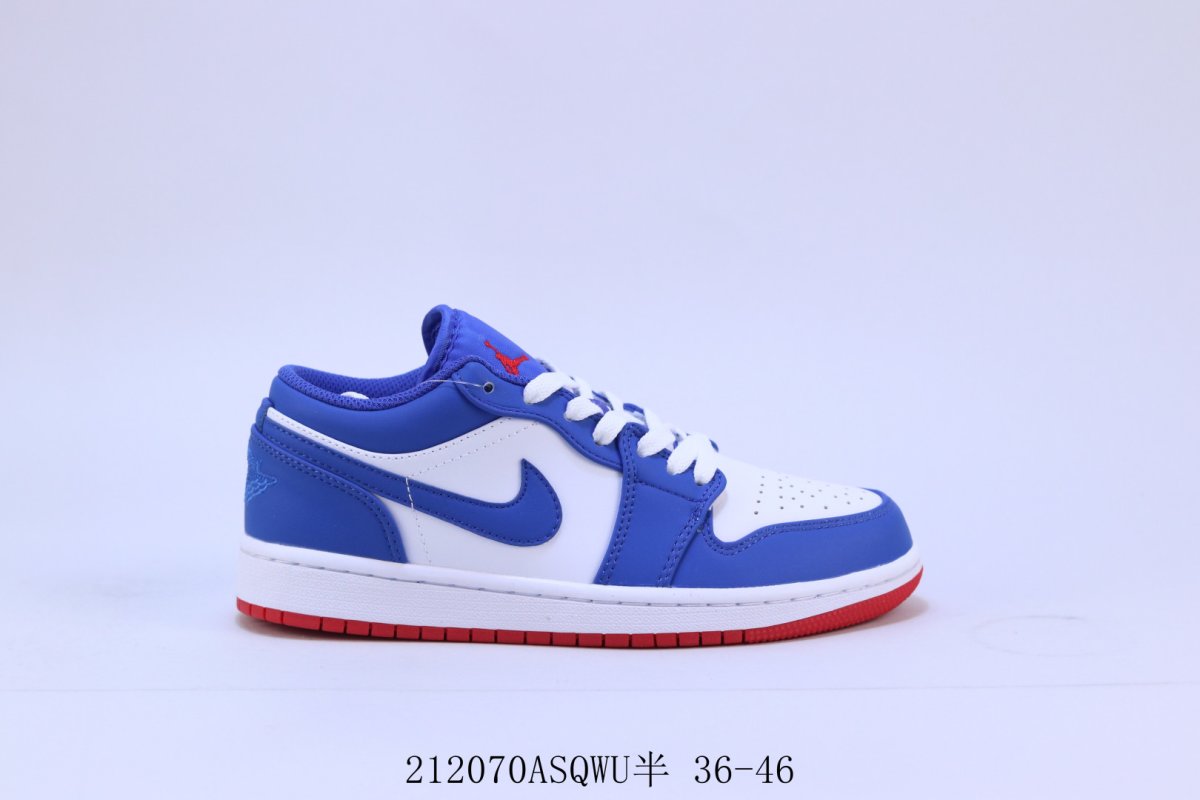 Air Jordan 1 Low 'Blue / White / Red'