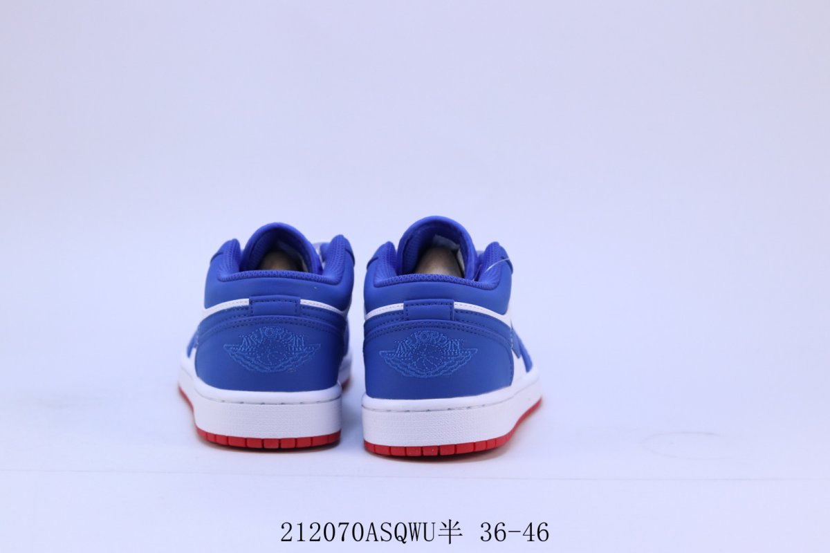 Air Jordan 1 Low 'Blue / White / Red' view
