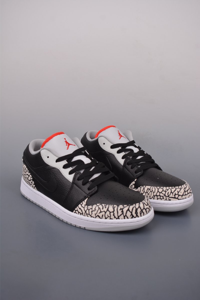 Air Jordan 1 Low 'Black / Grey'