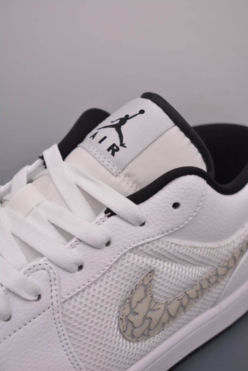 Air Jordan 1 Low 'White / Grey' view
