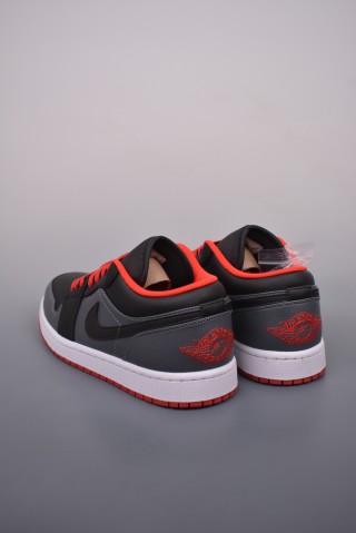 Air Jordan 1 Low 'Black / Grey' view 2
