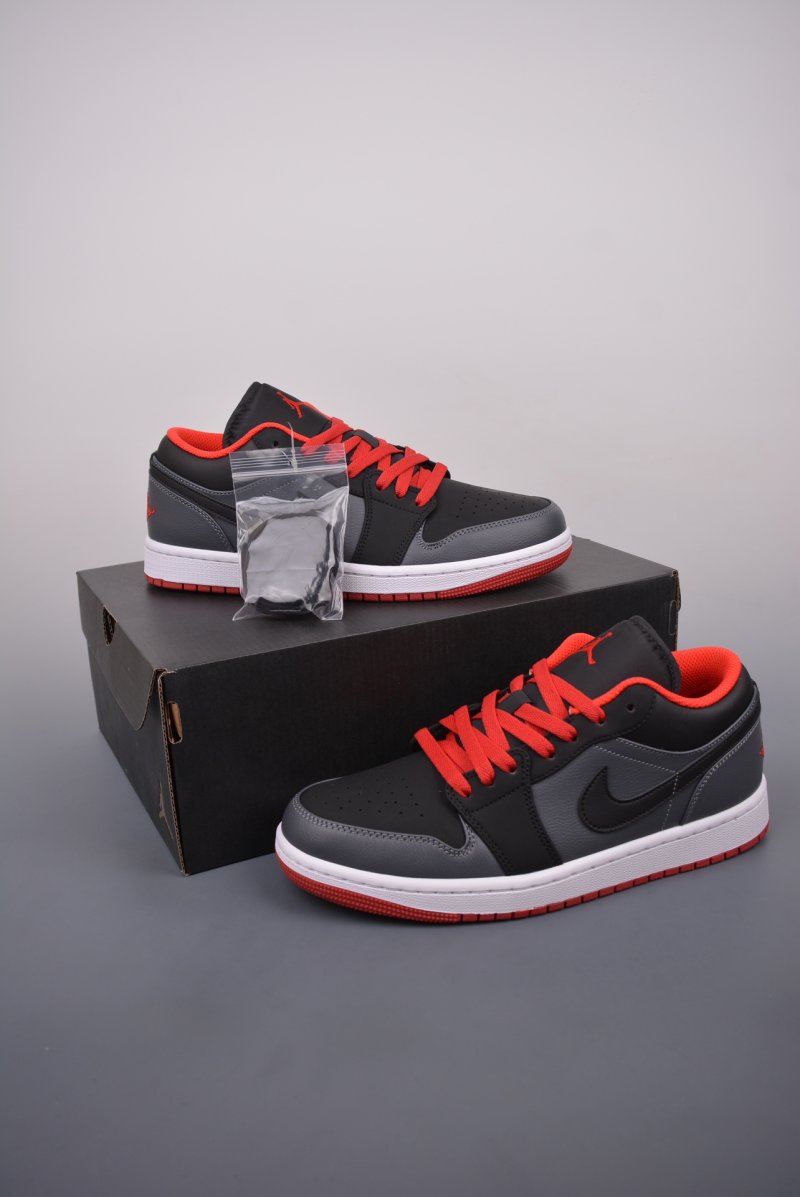 Air Jordan 1 Low 'Black / Grey' view