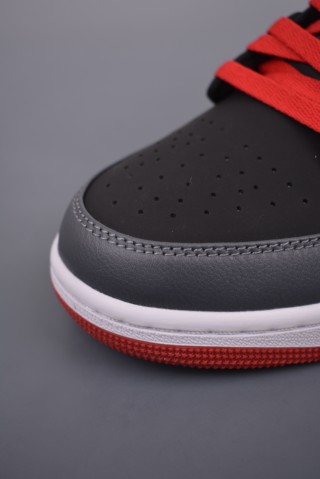 Air Jordan 1 Low 'Black / Grey' view 6