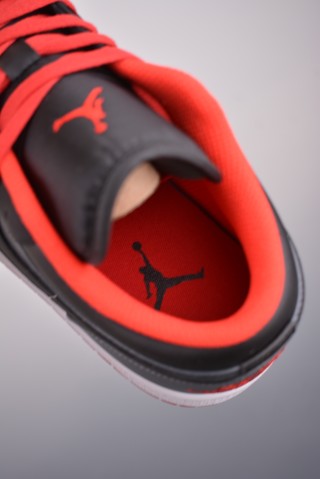 Air Jordan 1 Low 'Black / Grey' view 9