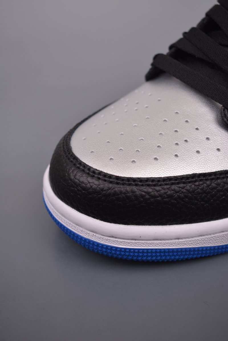 Air Jordan 1 Low 'Black / Blue' view
