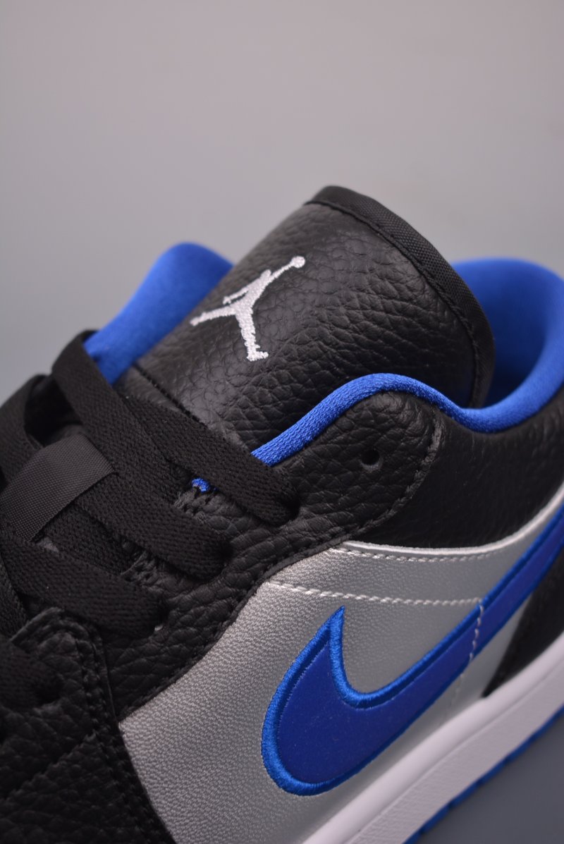 Air Jordan 1 Low 'Black / Blue' view