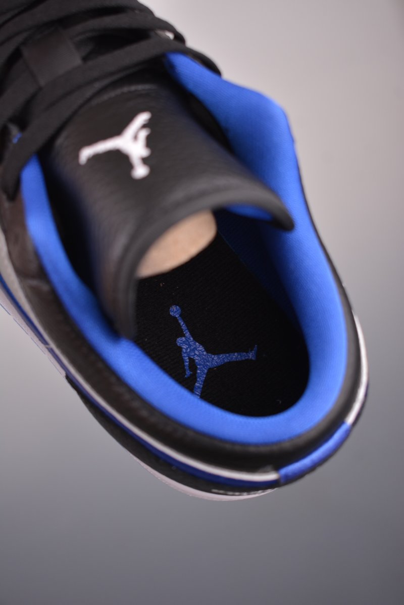 Air Jordan 1 Low 'Black / Blue' view