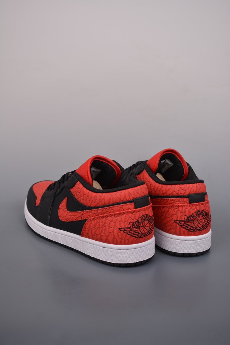 Air Jordan 1 Low 'Black / Red' view