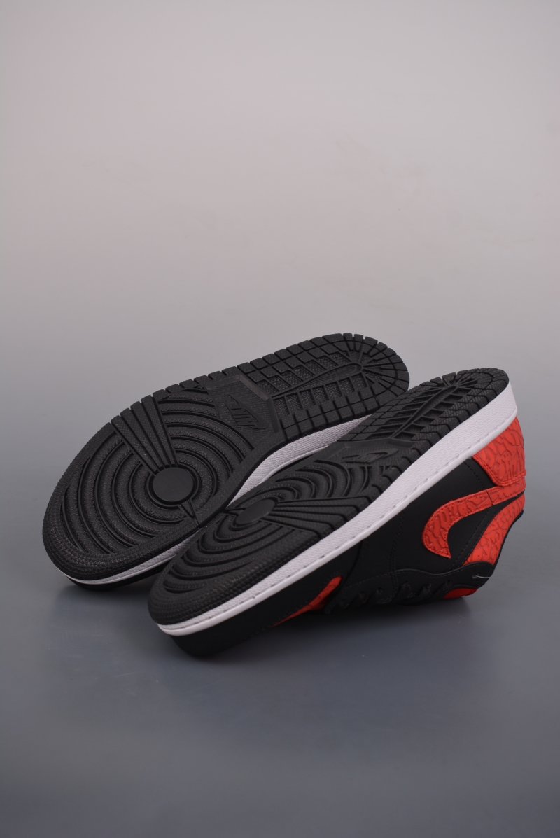 Air Jordan 1 Low 'Black / Red' view