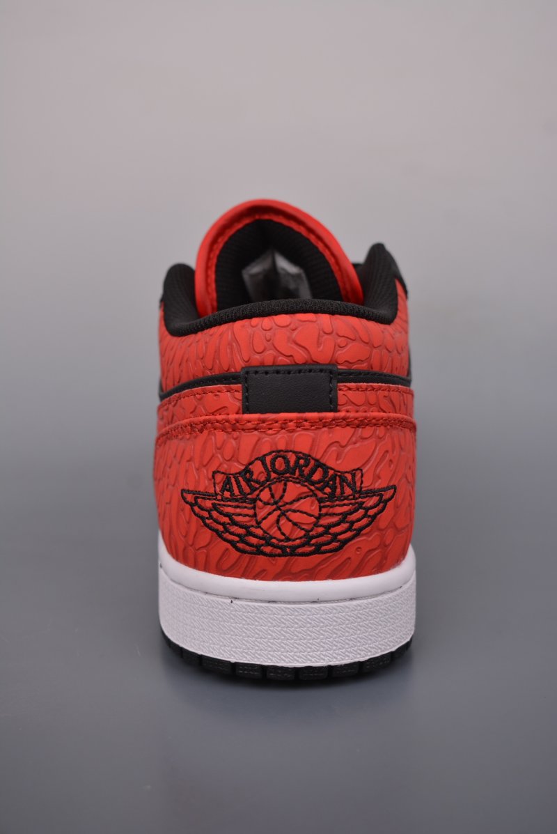 Air Jordan 1 Low 'Black / Red' view