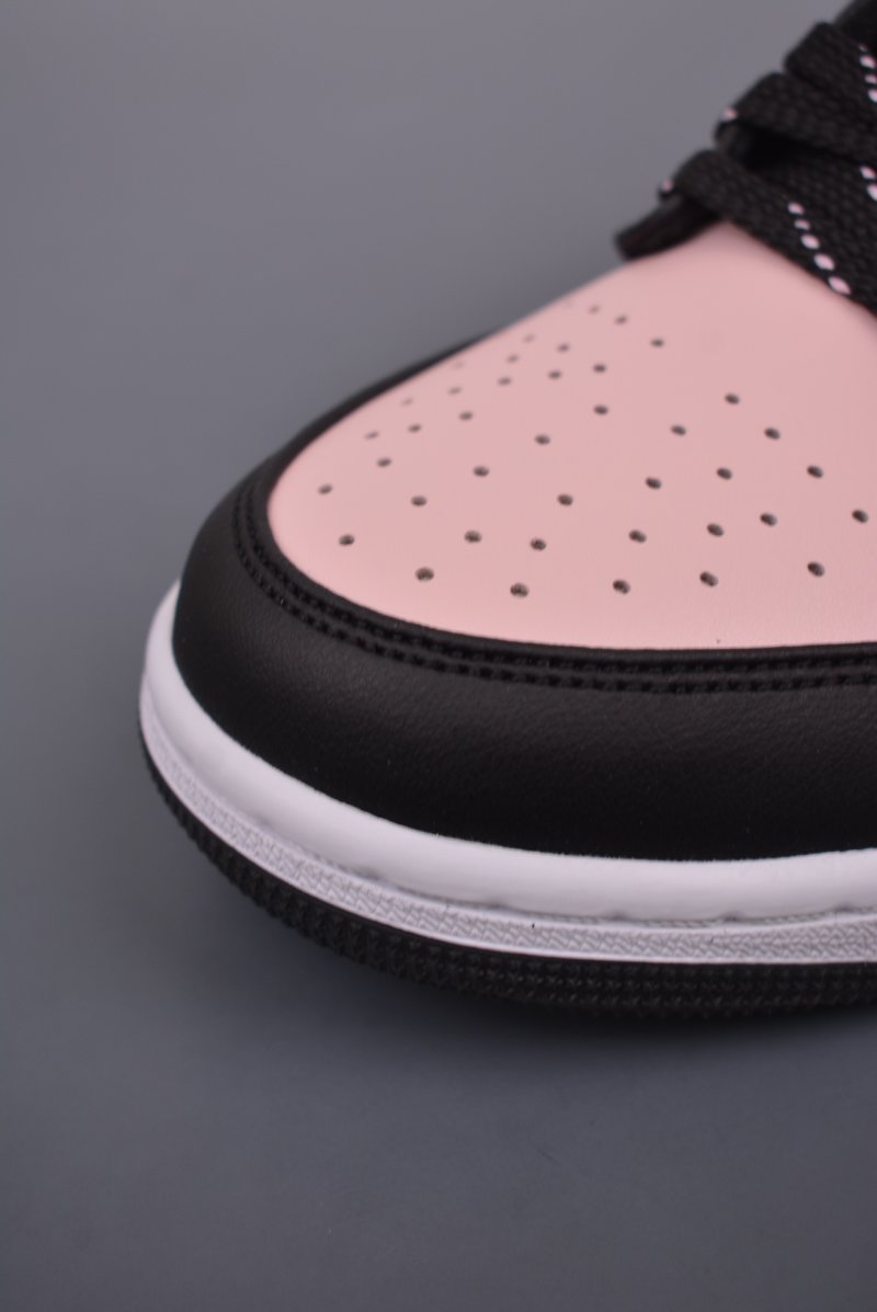Air Jordan 1 Low 'Black / Pink' view