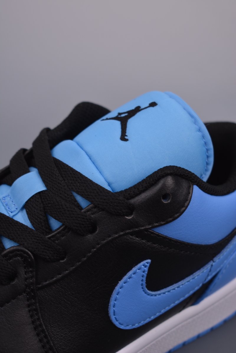 Air Jordan 1 Low 'Black / Blue' view