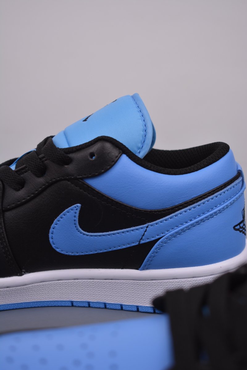 Air Jordan 1 Low 'Black / Blue' view