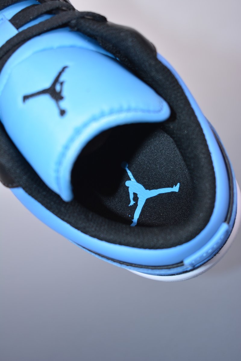 Air Jordan 1 Low 'Black / Blue' view