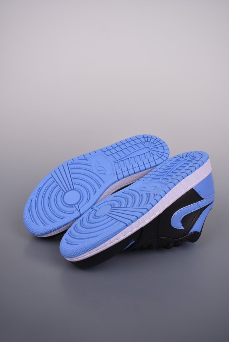 Air Jordan 1 Low 'Black / Blue' view