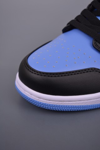 Air Jordan 1 Low 'Black / Blue' view 15