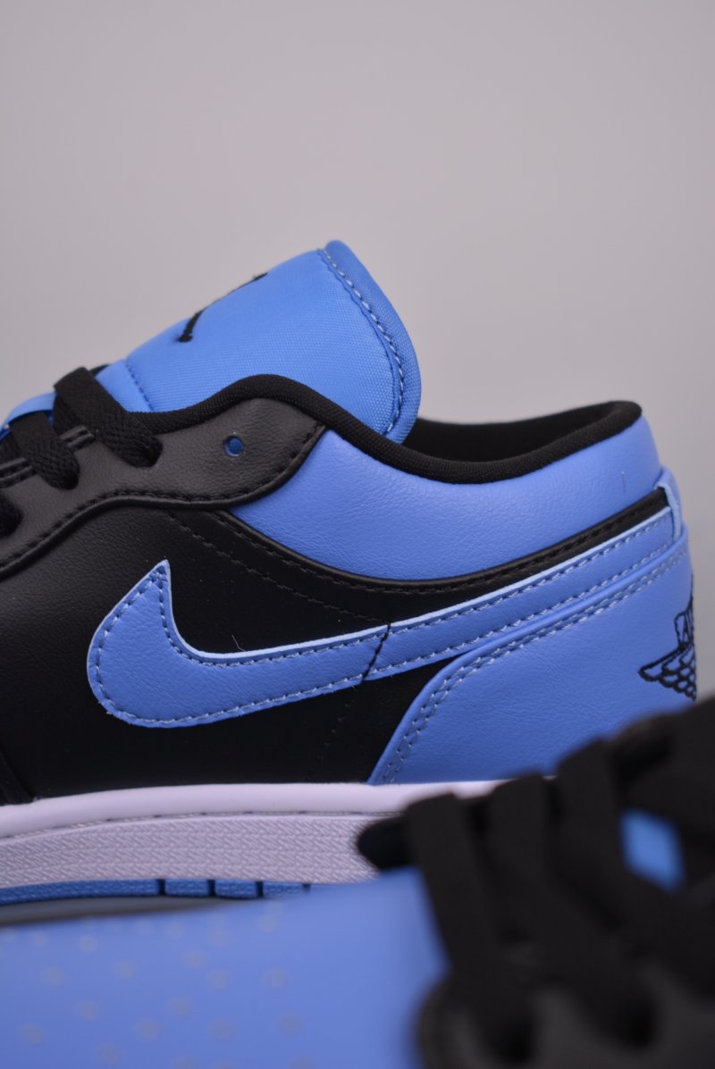 Air Jordan 1 Low 'Black / Blue' view