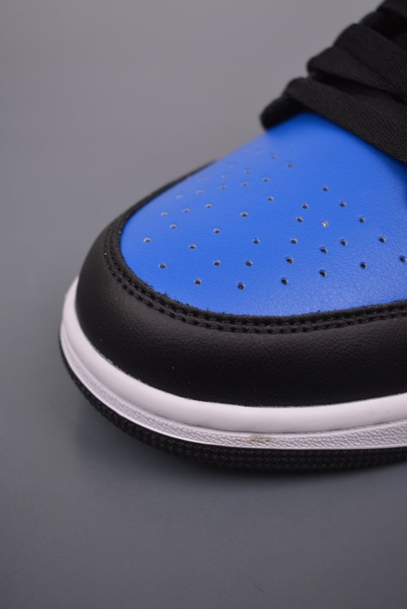 Air Jordan 1 Low 'Black / Blue' view
