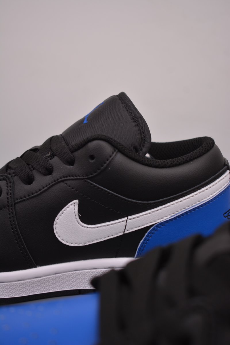 Air Jordan 1 Low 'Black / Blue' view