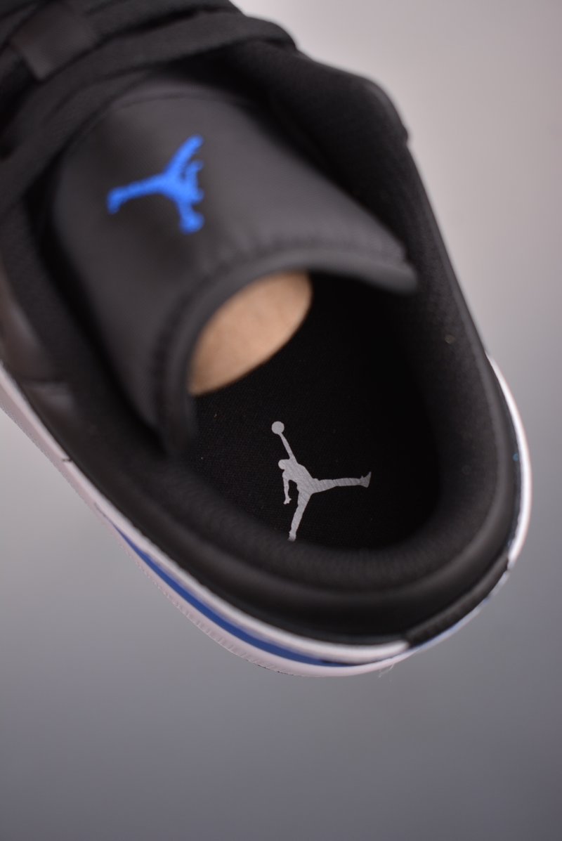 Air Jordan 1 Low 'Black / Blue' view