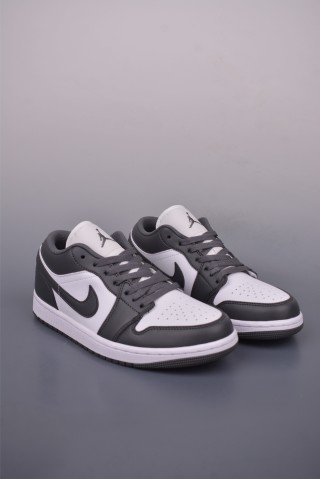 Air Jordan 1 Low 'White / Grey' view 1