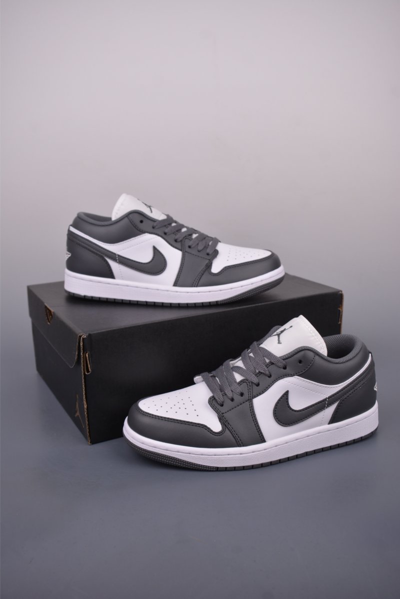 Air Jordan 1 Low 'White / Grey' view