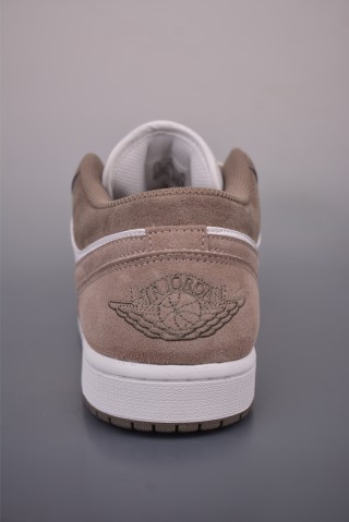 Air Jordan 1 Low 'Olive Grey' view 4