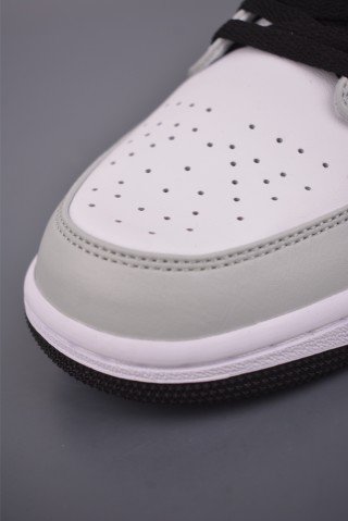 Air Jordan 1 Low 'White / Black / Pink' view 6