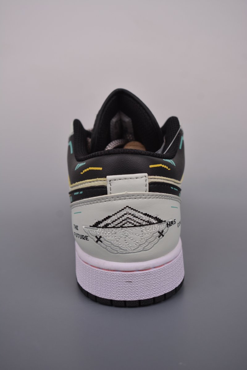 Air Jordan 1 Low 'Cyberpunk' view